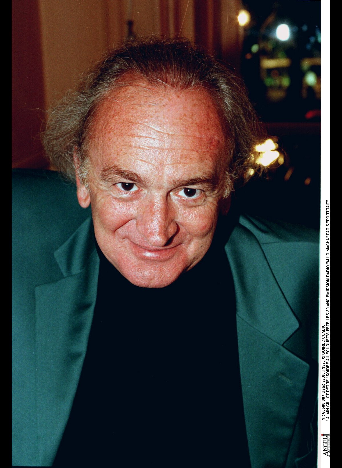 Photo Alain GillotPétré, le 27 juin 1997. Purepeople