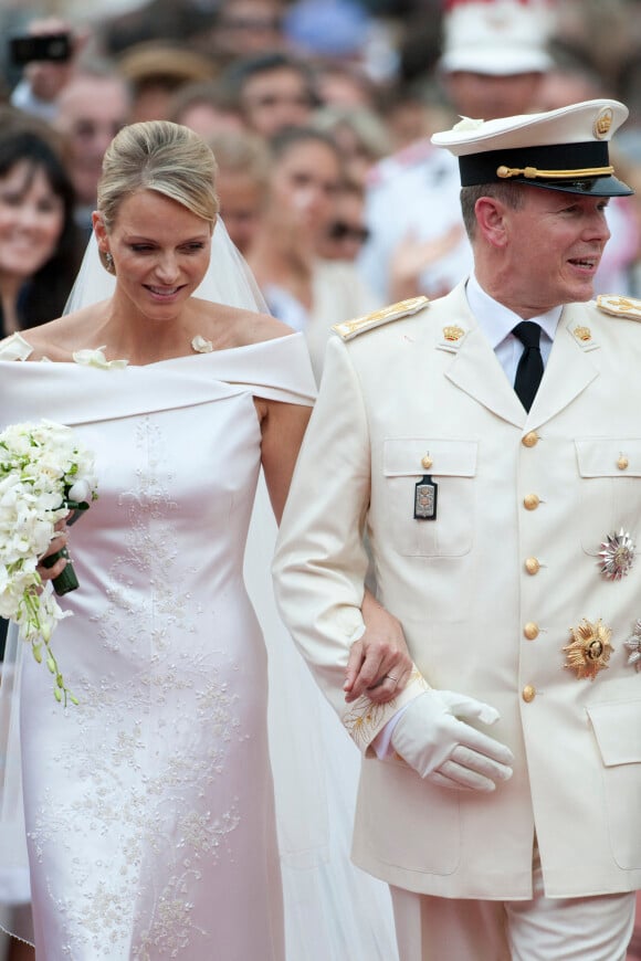 Mariage religieux du prince Albert II de Monaco et de la princesse Charlène Wittstock le 2 juillet 2011