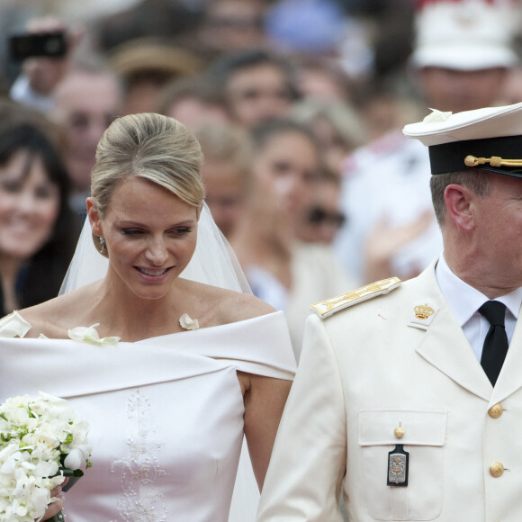 Mariage religieux du prince Albert II de Monaco et de la princesse Charlène Wittstock le 2 juillet 2011