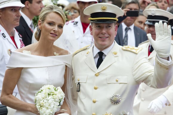 Mariage religieux du prince Albert II de Monaco et de la princesse Charlène Wittstock le 2 juillet 2011