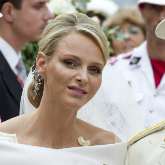 Mariage religieux du prince Albert II de Monaco et de la princesse Charlène Wittstock le 2 juillet 2011