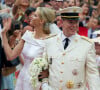 Mariage religieux du prince Albert II de Monaco et de la princesse Charlène Wittstock le 2 juillet 2011