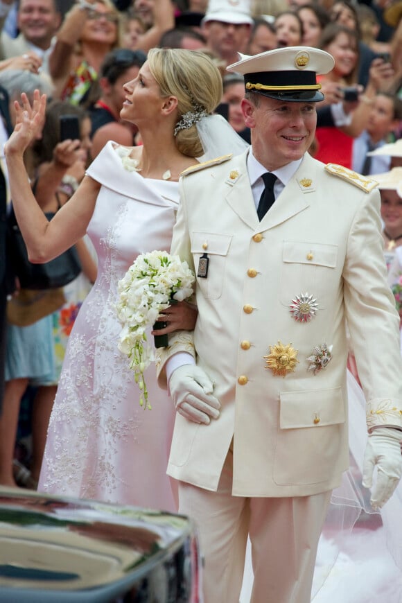 Mariage religieux du prince Albert II de Monaco et de la princesse Charlène Wittstock le 2 juillet 2011