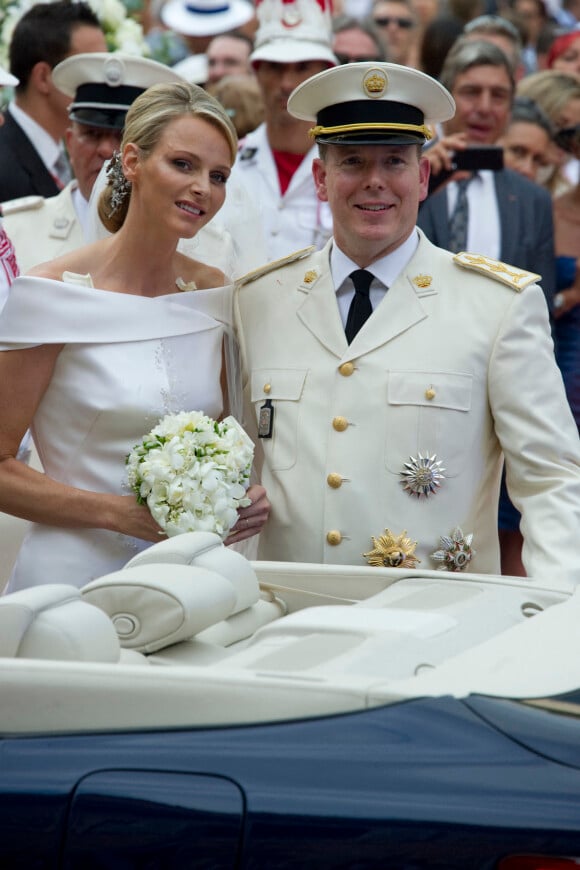 Mariage religieux du prince Albert II de Monaco et de la princesse Charlène Wittstock le 2 juillet 2011