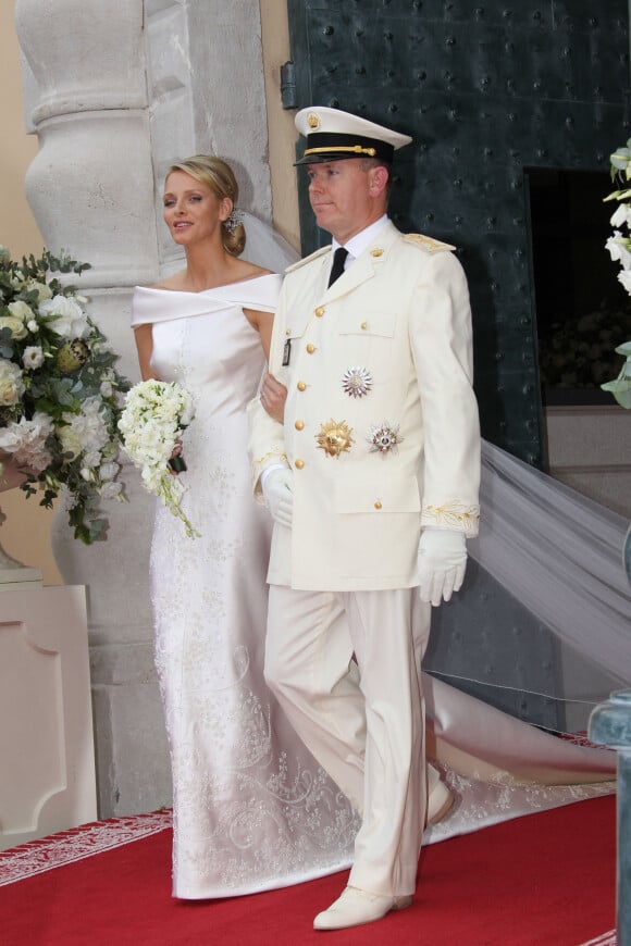 Mariage religieux du prince Albert II de Monaco et de la princesse Charlène Wittstock le 2 juillet 2011