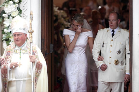 Mariage religieux du prince Albert II de Monaco et de la princesse Charlène Wittstock le 2 juillet 2011