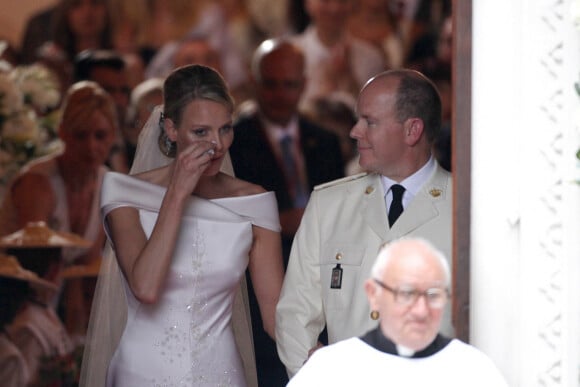 Mariage religieux du prince Albert II de Monaco et de la princesse Charlène Wittstock le 2 juillet 2011