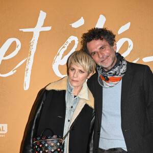 Marina Foïs et Eric Lartigau - Avant-première du film "Cet été-là" au cinéma Pathé Wepler à Paris le 3 janvier 2022. © Coadic Guirec/Bestimage