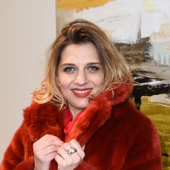 Amandine Bourgeois au vernissage de l'exposition "Au Coeur Des Villes" de l'artiste C.Faindt au Louvre Factory à Paris © Giancarlo Gorassini/Bestimage