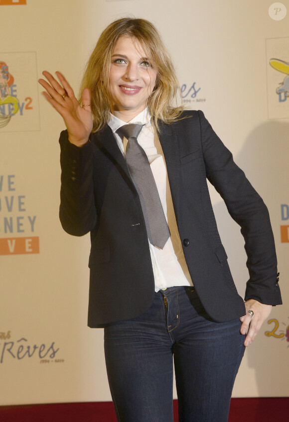 Amandine Bourgeois - Soirée du concert "We Love Disney Live" au profit de l'association Rêves au Grand Rex à Paris le 3 novembre 2014.