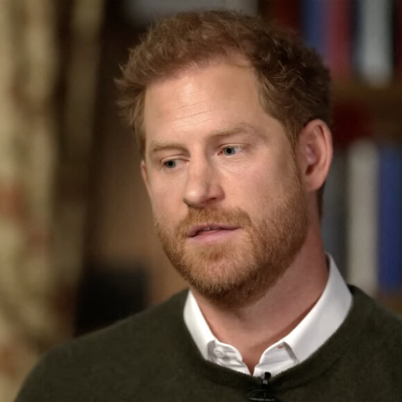 Bande-annonce de l'interview du prince Harry, duc de Sussex, par Anderson Cooper pour l'émission "60 Minuts" qui sera diffusée le 8 janvier 2023, deux jours avant la sortie de l'autobiographie du prince "Spare" ("Le Suppléant").