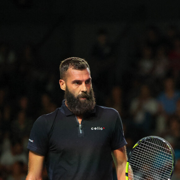 Benoit Paire lors de la 16ème édition de l'Open de tennis Blot Rennes dans la salle omnisport "Le Liberté" à Rennes, France, le 14 septembre 2022. © Laurent Lairys/Panoramic/Bestimage