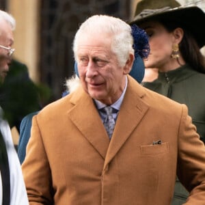 - La famille royale d'Angleterre assiste au service religieux de Noël à l'église St Mary Magdalene à Sandringham, Norfolk le 25 décembre 2022. 