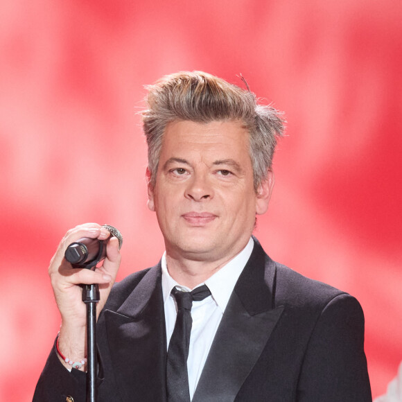 Exclusif - Benjamin Biolay lors de l'enregistrement d'un Grand show de Noël "Christmas Show" imaginé par B.Biolay avec une pléiade d'artistes prestigieux au Casino de Paris, France, le 29 septembre 2022, diffusé sur Canal+, le 21 décembre 2022.. © Cyril Moreau/Bestimage