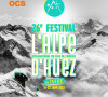 Affiche du 26e Festival International du Film de Comédie de l'Alpe d'Huez.