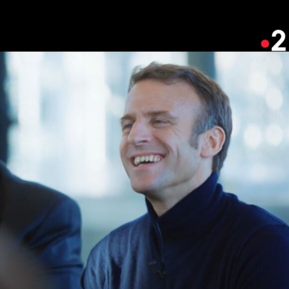 Emmanuel Macron dans "Les rencontres du Papotin" sur France 2, le 7 janvier 2023.