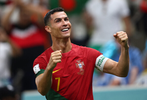 Cristiano Ronaldo - Match "Portugal - Uruguay (2-0)" lors de la Coupe du Monde 2022 au Qatar, le 28 novembre 2022. © David Klein/Sportimage/Cal Sport Media/Zuma Press/Bestimage