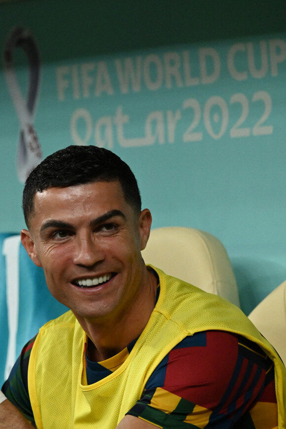 Cristiano Ronaldo - Match "Portugal - Suisse (6-1)" lors de la Coupe du Monde 2022 au Qatar, le 6 décembre 2022. © Alexandre Brum/Sport Press Photo via Zuma Press/Bestimage