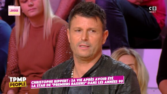Christophe Rippert dans l'émission "TPMP People" sur C8. Le 7 janvier 2023.