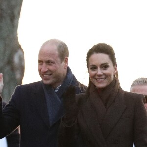 Le prince William, prince de Galles, et Catherine (Kate) Middleton, princesse de Galles, arrivent à Boston lors de leur visite officielle aux Etats-Unis le 1er décembre 2022. 