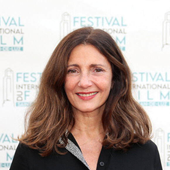 Valérie Karsenti lors de la soirée d'ouverture du 9ème Festival international du film de Saint-Jean-de-Luz avec la projection du film "Une comédie romantique" le 3 octobre 2022. © Patrick Bernard / Bestimage 