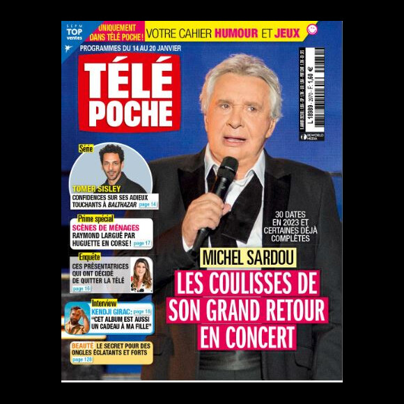 Couverture du "Télé Poche" du 9 janvier 2023