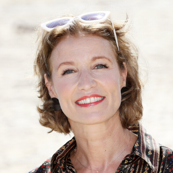Alexandra Lamy - Photocall de "Touchées" lors de la 24ème édition du Festival de la Fiction TV de la Rochelle. © Patrick Bernard / Bestimage
