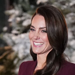 Catherine (Kate) Middleton, princesse de Galles, arrive pour le "Together at Christmas" Carol Service à l'abbaye de Westminster à Londres, Royaume uni, le 15 décembre 2022.