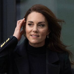 Le prince William, prince de Galles, et Catherine (Kate) Middleton, princesse de Galles, inaugurent officiellement le nouveau Centre hospitalier Royal Liverpool University Hospital à Liverpool, Royaume Uni. 