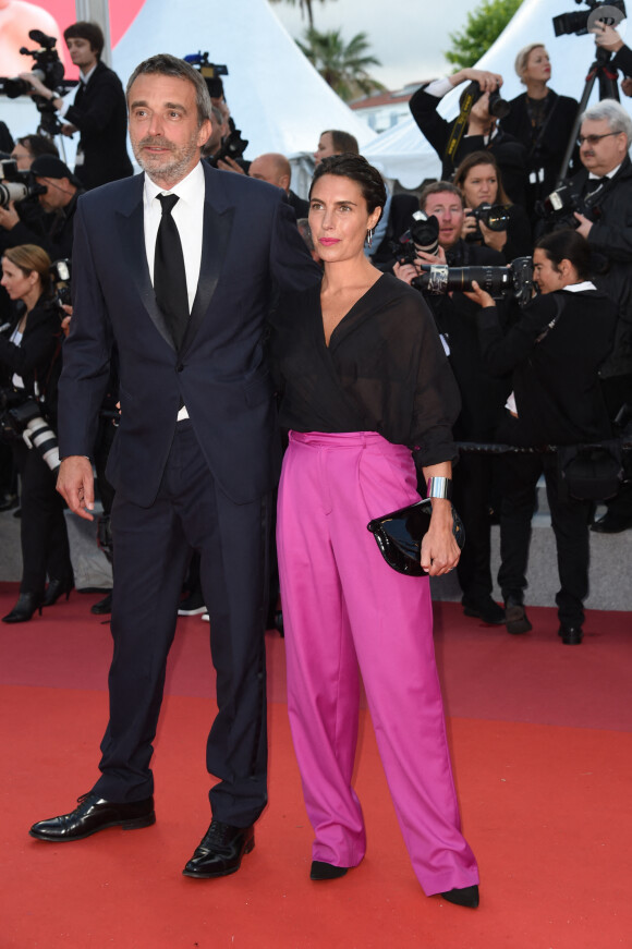 Alessandra Sublet et son mari Clément Miserez - Montée des marches du film " Le Grand Bain " lors du 71ème Festival International du Film de Cannes. © Giancarlo Gorassini / Bestimage