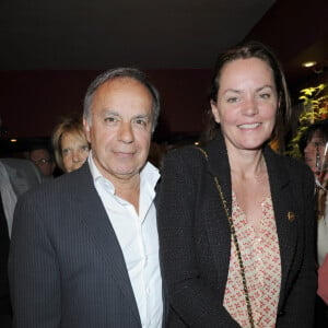 Patrice et Cendrine Dominguez - Generale de la piece " Ninon " au Theatre des Mathurins a Paris le 15 mai 2013.