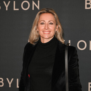 Anne-Sophie Lapix à la première du film "Babylon" au cinéma Le Grand Rex à Paris, France, le 14 janvier 2023. © Coadic Guirec/Bestimage
