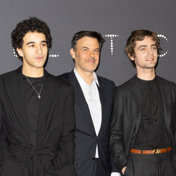 Khalil Gharbia, François Ozon, Stefan Crepon - Photocall de la soirée des révélations des Cesar 2023 au Trianon à Paris le 16 janvier 2023. © Olivier Borde/Bestimage