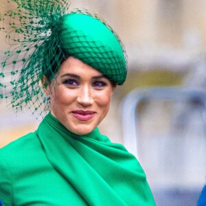 Meghan Markle - La famille royale d'Angleterre lors de la cérémonie du Commonwealth en l'abbaye de Westminster à Londres, le 9 mars 2020. 