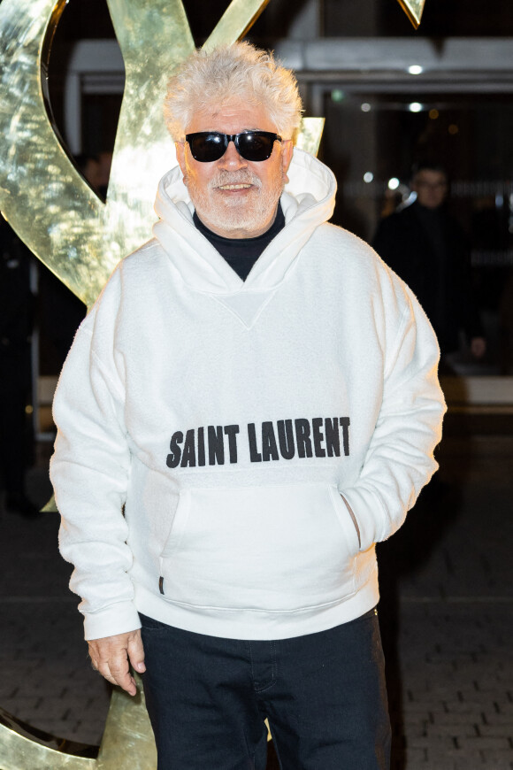 Pedro Almodovar - Défilé Saint Laurent Homme Automne-Hiver 2023-2024 lors de la Fashion Week à Paris le 17 janvier 2022. © Olivier Borde/Bestimage