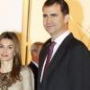 Letizia d'Espagne à Madrid le 18 février avec son époux Felipe