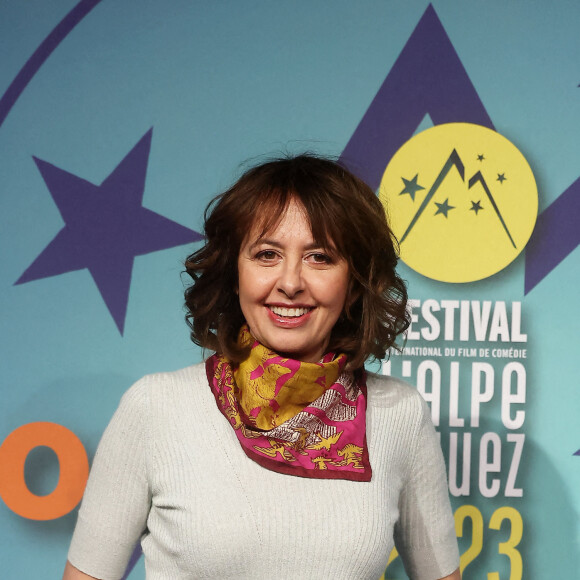 Valérie Bonneton - 26e édition du Festival international du film de comédie de l'Alpe d'Huez, le 18 janvier 2023. © Dominique Jacovides / Bestimage