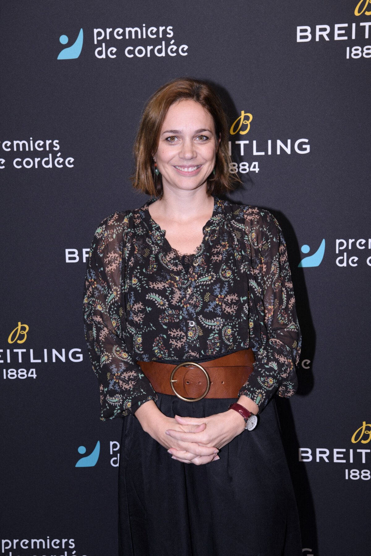 Photo Exclusif Nathalie Péchalat Dîner de charité Breitling à la