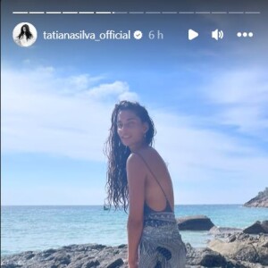 Tatiana Silva en vacances en Asie