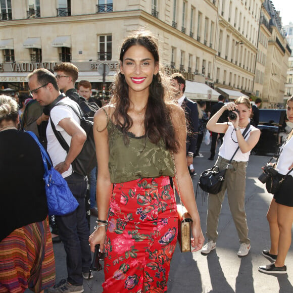 Tatiana Silva - Arrivées au défilé de mode "Fendi", collection Haute-Couture automne-hiver 2018/2019, à Paris. Le 4 juillet 2018 