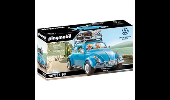 Faites découvrir à votre enfant le monde des voitures rétros avec ce jeu Playmobil Volkswagen Coccinelle