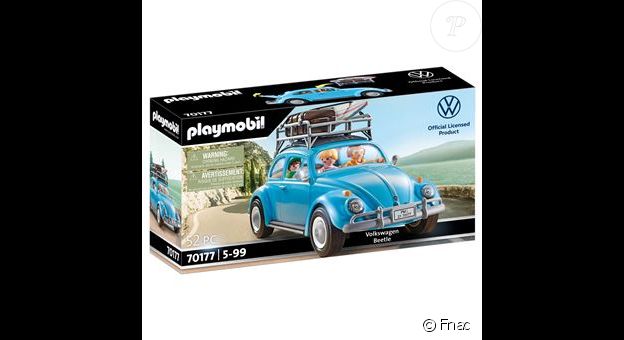 Faites découvrir à votre enfant le monde des voitures rétros avec ce jeu Playmobil Volkswagen Coccinelle