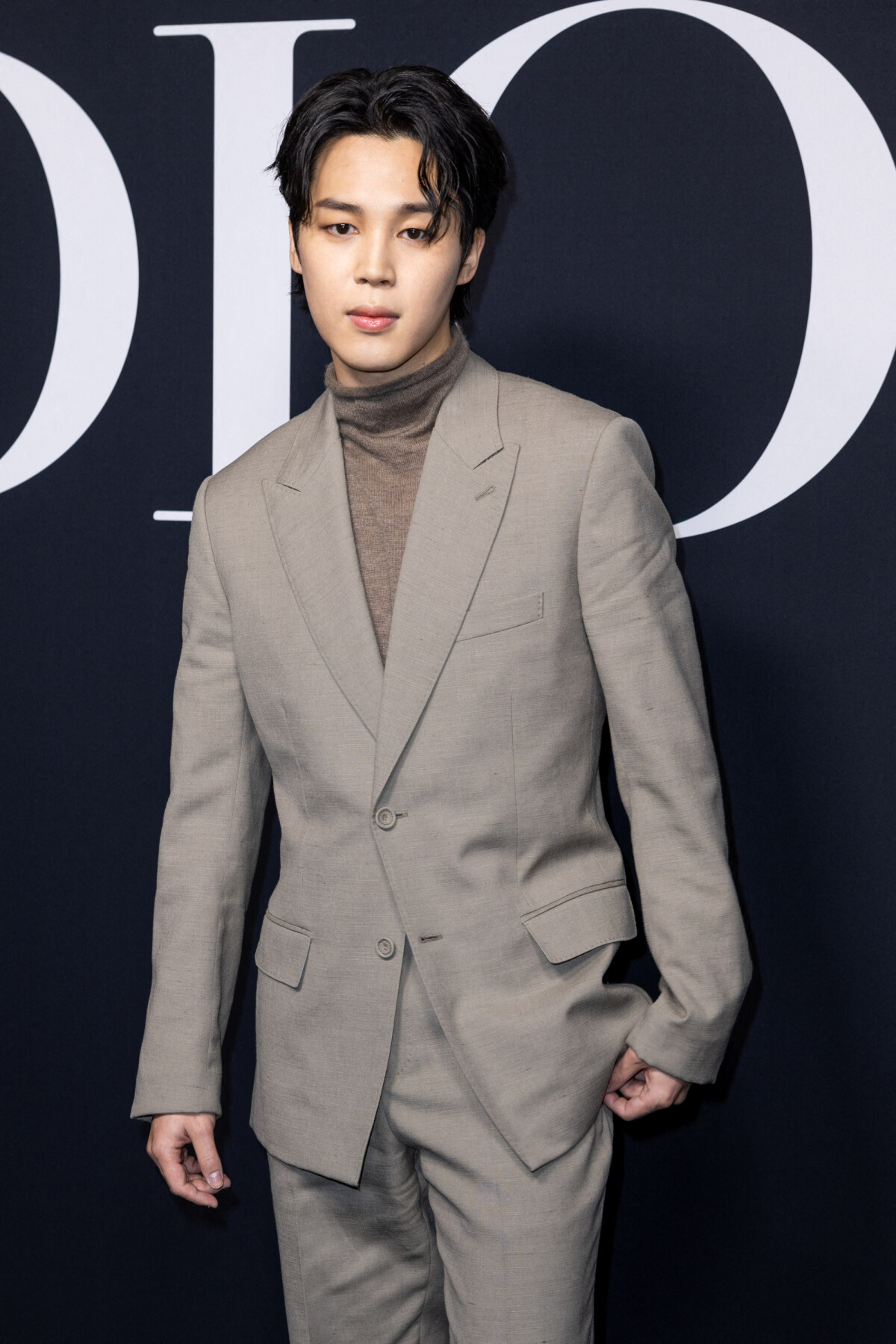 Photo : Jimin (Park Ji-min du boys band sud-coréen BTS) - Photocall du