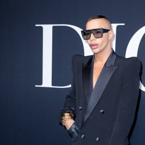 Olivier Rousteing - Photocall du défilé Dior lors de la Fashion Week Homme automne-hiver 2023/24 de Paris, France, le 20 janvier 2023. © Olivier Borde/Bestimage 