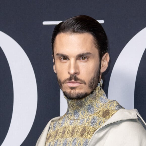 Baptiste Giabiconi - Photocall du défilé Dior lors de la Fashion Week Homme automne-hiver 2023/24 de Paris, France, le 20 janvier 2023. © Olivier Borde/Bestimage 