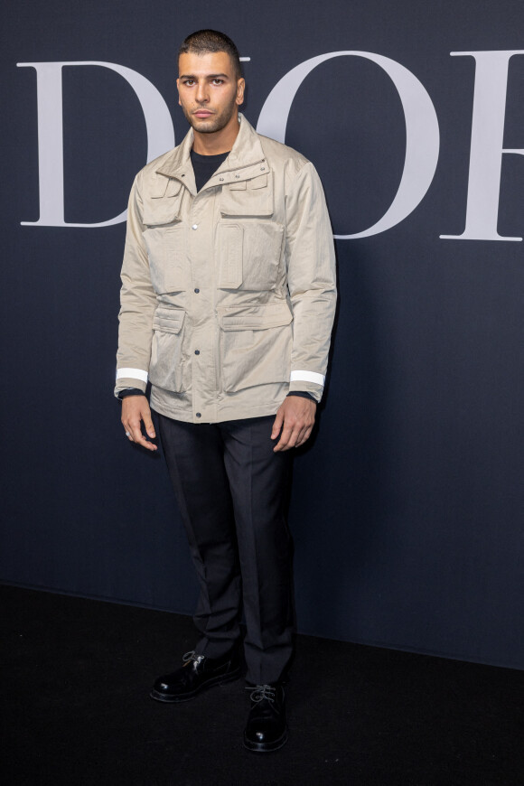 Younes Bendjima - Photocall du défilé Dior lors de la Fashion Week Homme automne-hiver 2023/24 de Paris, France, le 20 janvier 2023. © Olivier Borde/Bestimage 