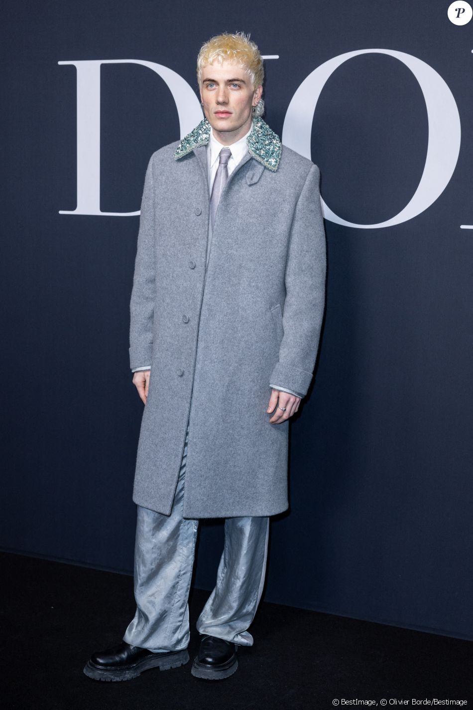 Tanner Reese - Photocall du défilé Dior lors de la Fashion Week Homme ...