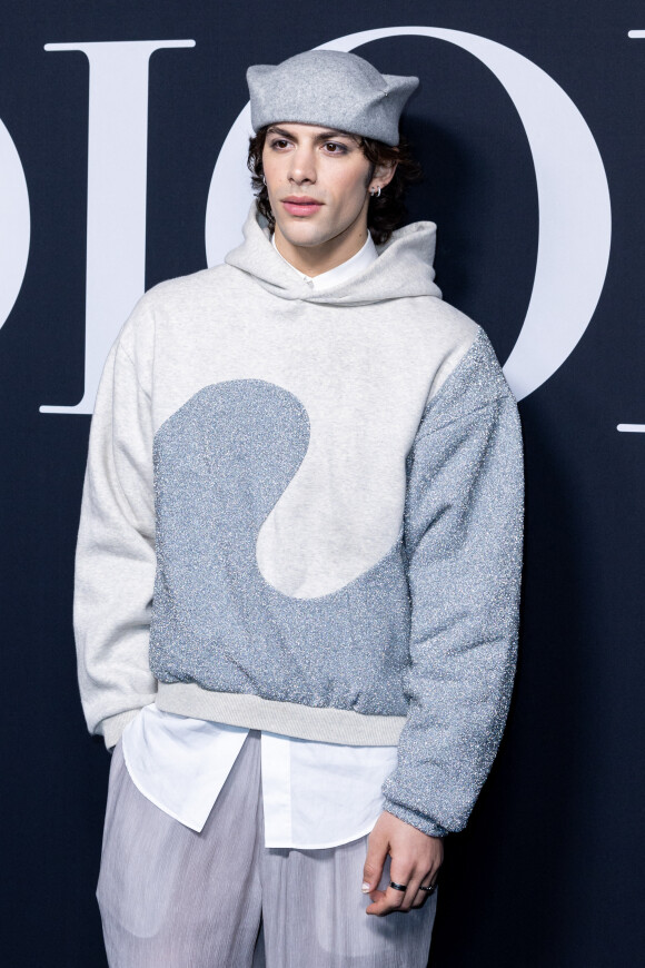 Gage Gomez - Photocall du défilé Dior lors de la Fashion Week Homme automne-hiver 2023/24 de Paris, France, le 20 janvier 2023. © Olivier Borde/Bestimage 