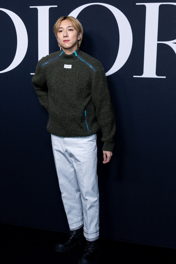 Nicholas Edward Choi - Photocall du défilé Dior lors de la Fashion Week Homme automne-hiver 2023/24 de Paris, France, le 20 janvier 2023. © Olivier Borde/Bestimage 