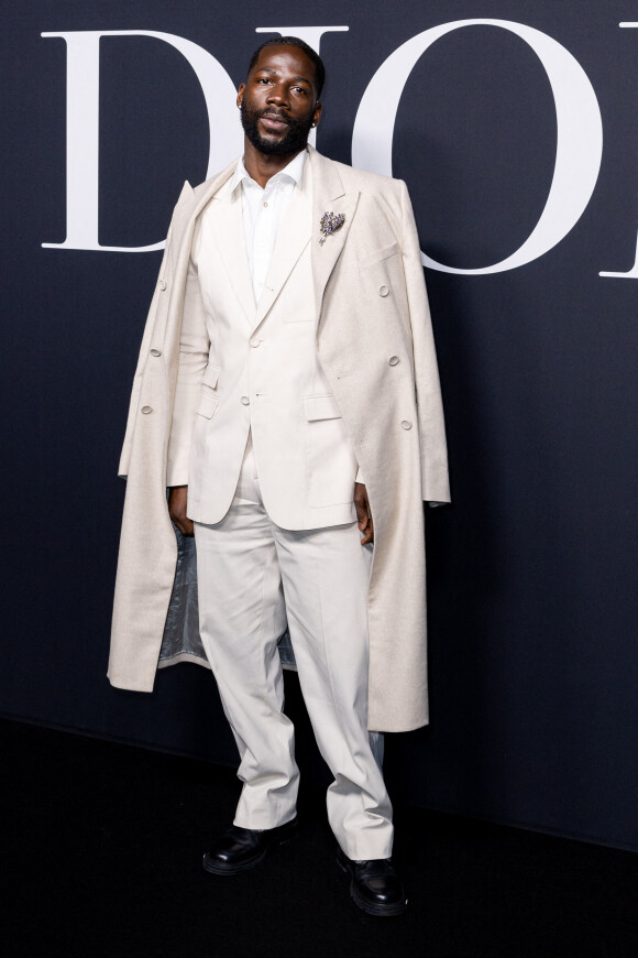 Ludovic Nkoth - Photocall du défilé Dior lors de la Fashion Week Homme automne-hiver 2023/24 de Paris, France, le 20 janvier 2023. © Olivier Borde/Bestimage 